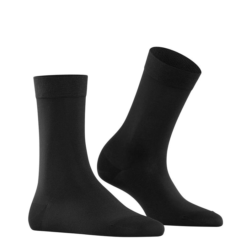 Nogavice FALKE Cotton Touch Women Socks black