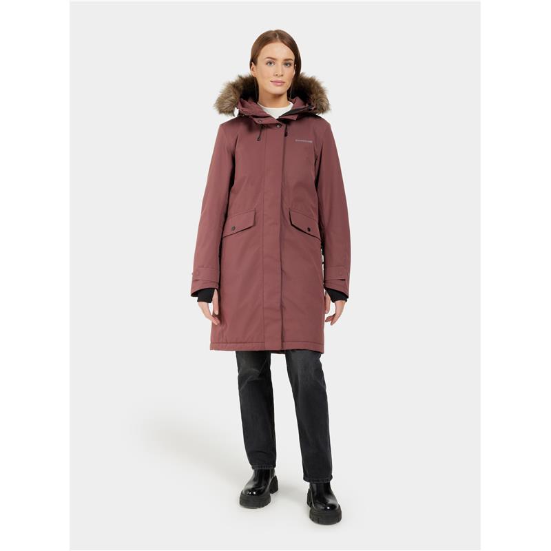 Ženska jakna ERIKA WNS PARKA 3 Old rust