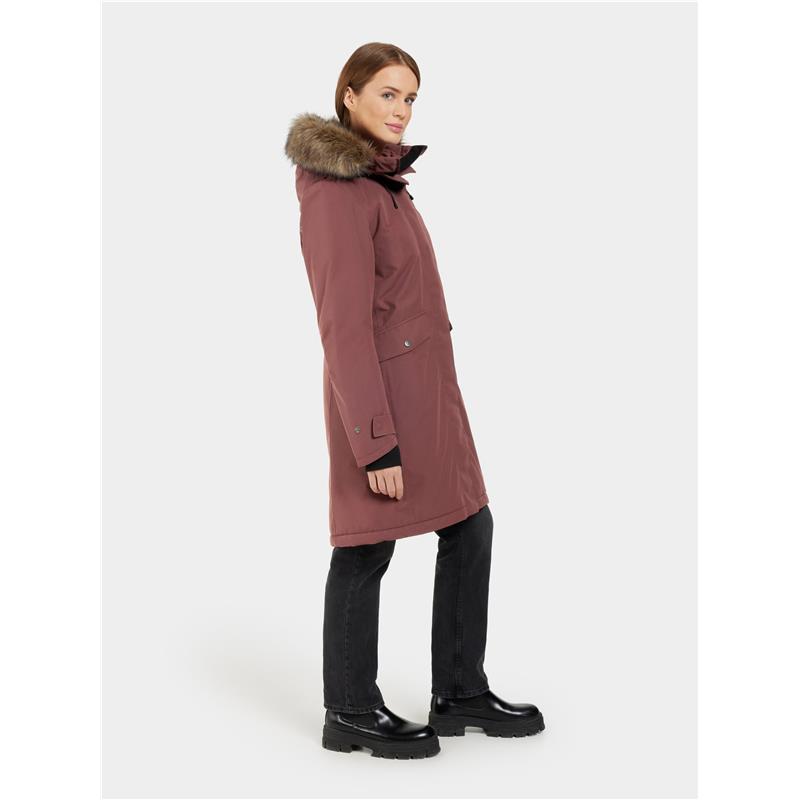 Ženska jakna ERIKA WNS PARKA 3 Old rust