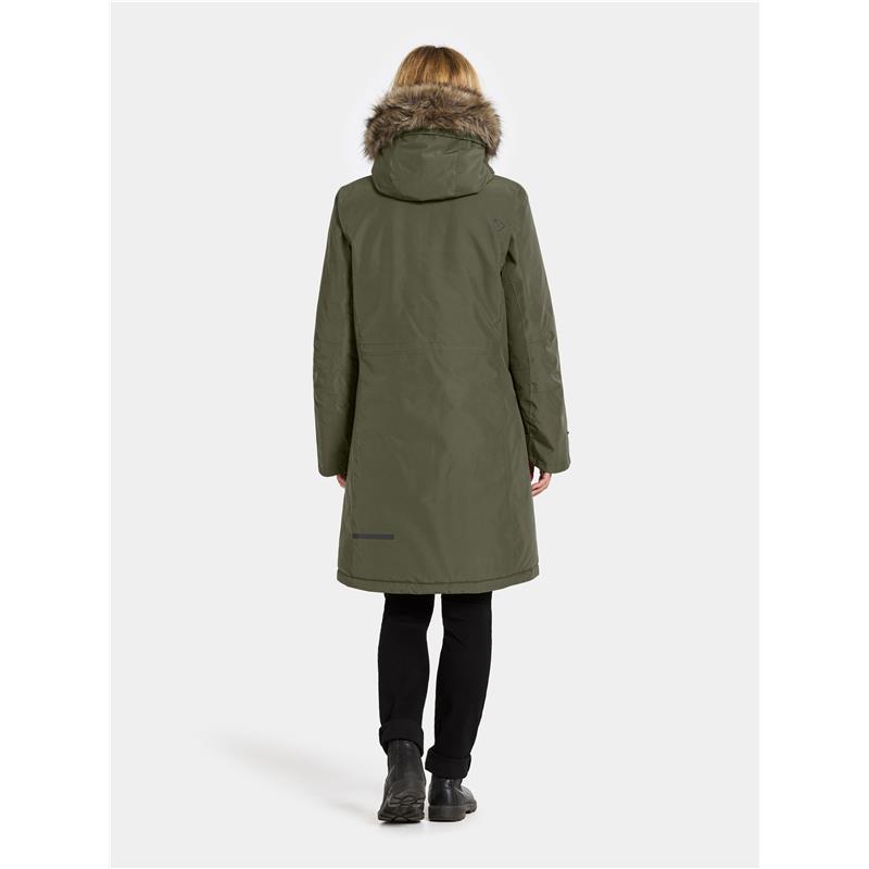 Ženska jakna ERIKA WNS PARKA 3 Deep Green