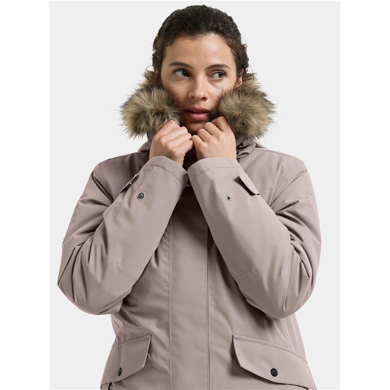 Ženska jakna ERIKA WNS PARKA 3 Ash Brown