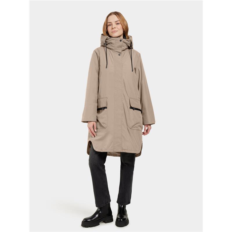 Ženska jakna AIKO WNS PARKA Walnut