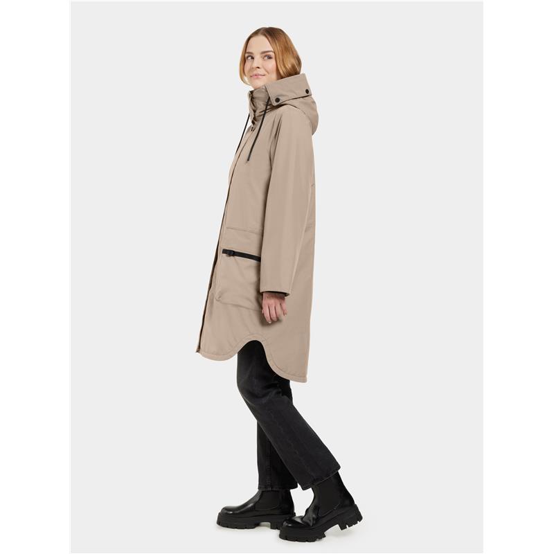 Ženska jakna AIKO WNS PARKA Walnut