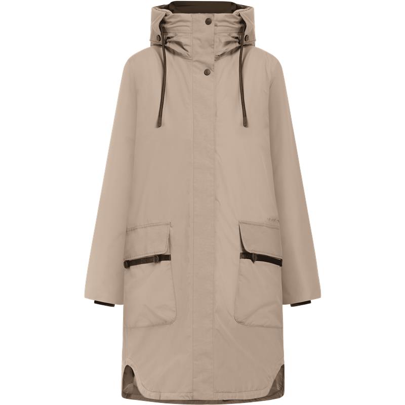 Ženska jakna AIKO WNS PARKA Walnut