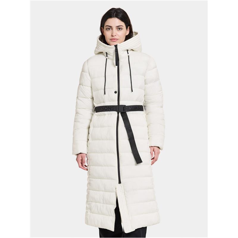 Ženska jakna KIMI WNS PARKA LONG White Foam