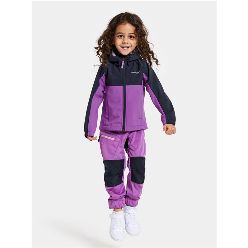 Dječja jakna TROEL KDS JACKET 4 Tulip Purp