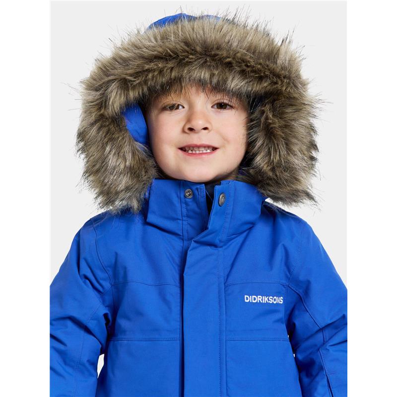 Dječja jakna BJÄRVEN KIDS PARKA 3 Karipska plava