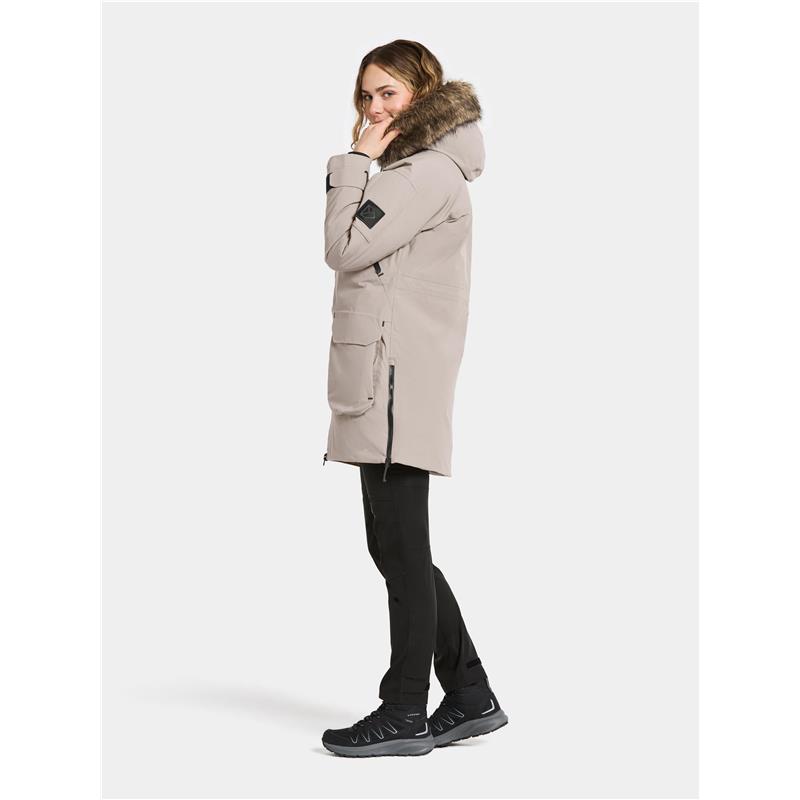 Ženska jakna CERES WNS PARKA 2 Ash Brown