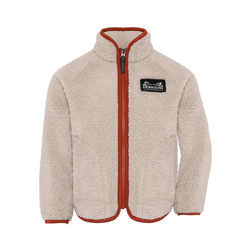 Otroška jopa GIBBS KIDS FULLZIP 2 Beach Beige/Rust