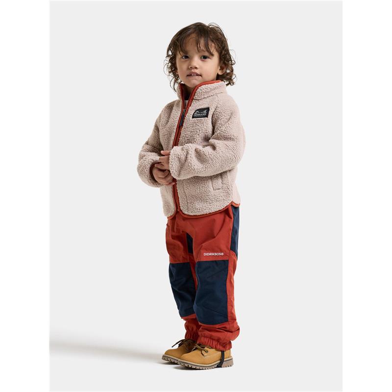 Otroška jopa GIBBS KIDS FULLZIP 2 Beach Beige/Rust