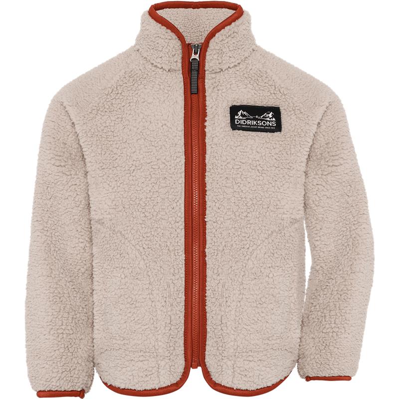 Otroška jopa GIBBS KIDS FULLZIP 2 Beach Beige/Rust