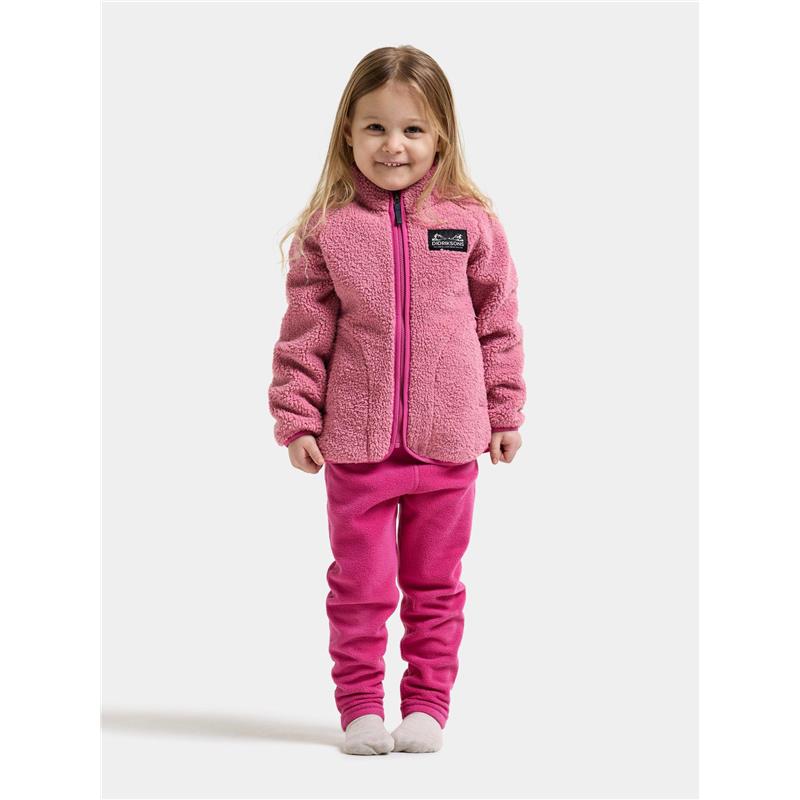 Otroška jopa GIBBS KIDS FULLZIP 2 Heather Pink/Cactus Pink