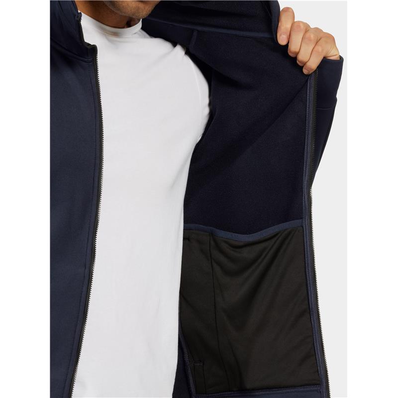 Muška jopa ACKE USX FULLZIP 3 Dark Night Blue