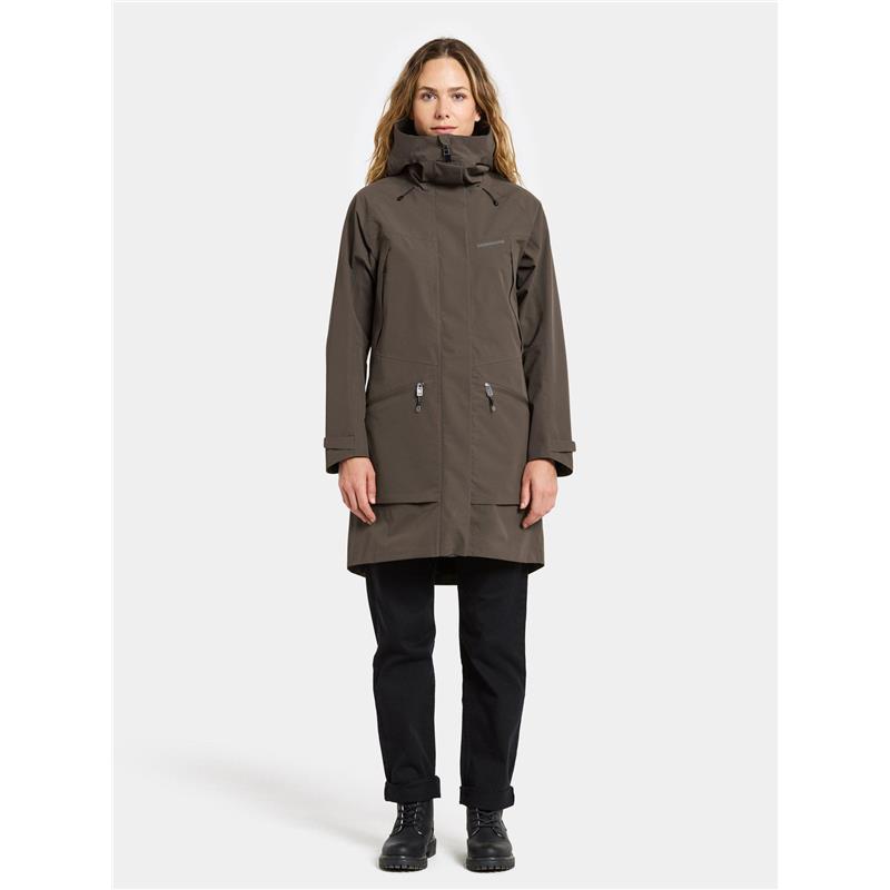 Ženska jakna ILMA WNS PARKA 8 Brown