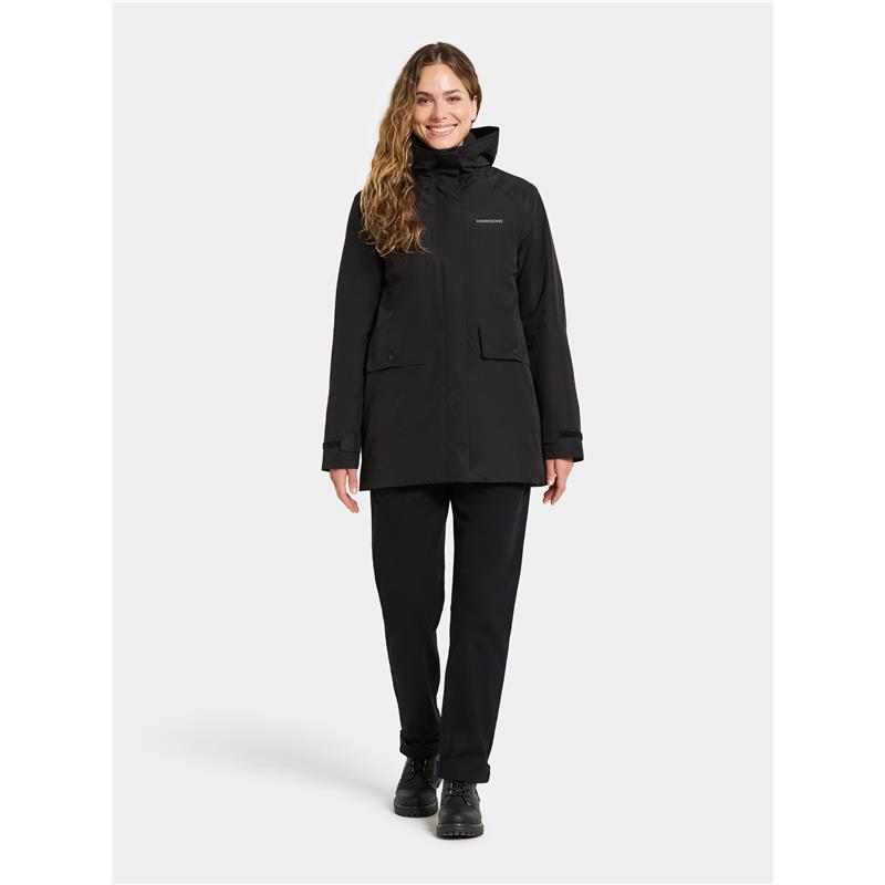 Ženska jakna TUVA WNS PARKA Black
