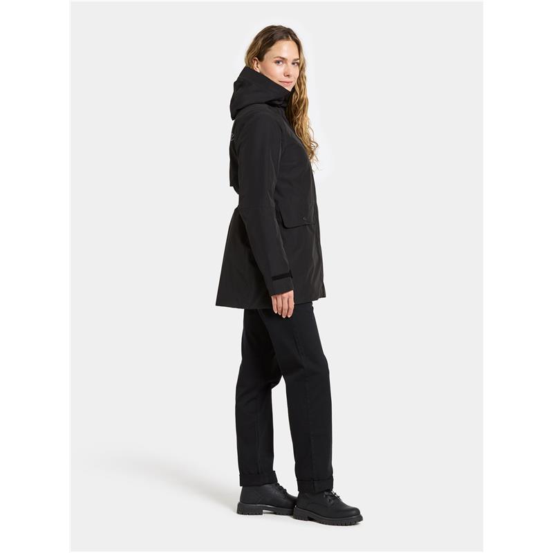 Ženska jakna TUVA WNS PARKA Black