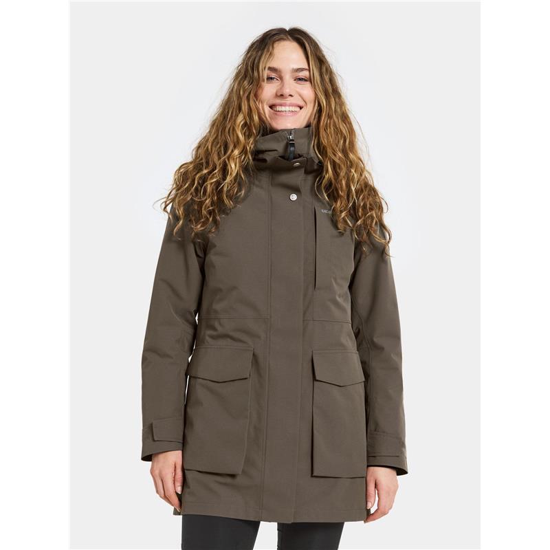 Ženska jakna HARRIET WNS PARKA Mocha Brown