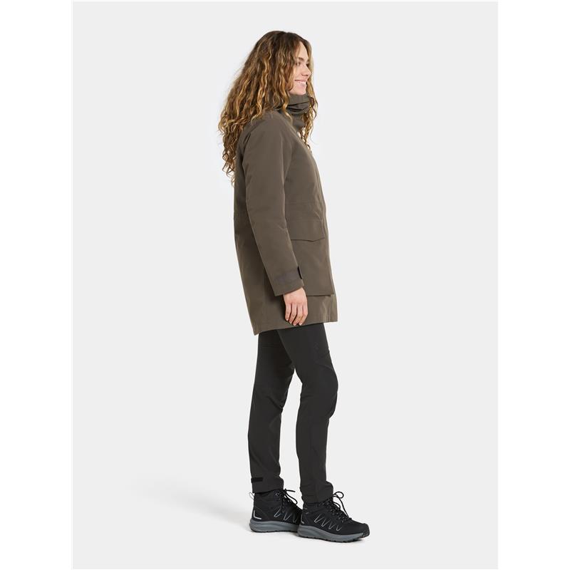 Ženska jakna HARRIET WNS PARKA Mocha Brown