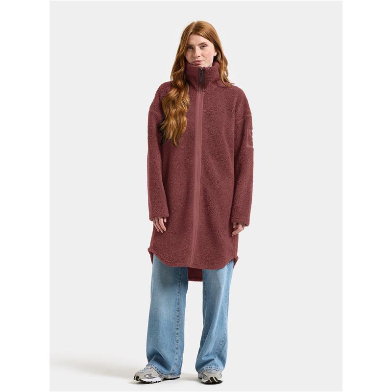 Ženska jopa JILL WNS FULLZIP Crvena