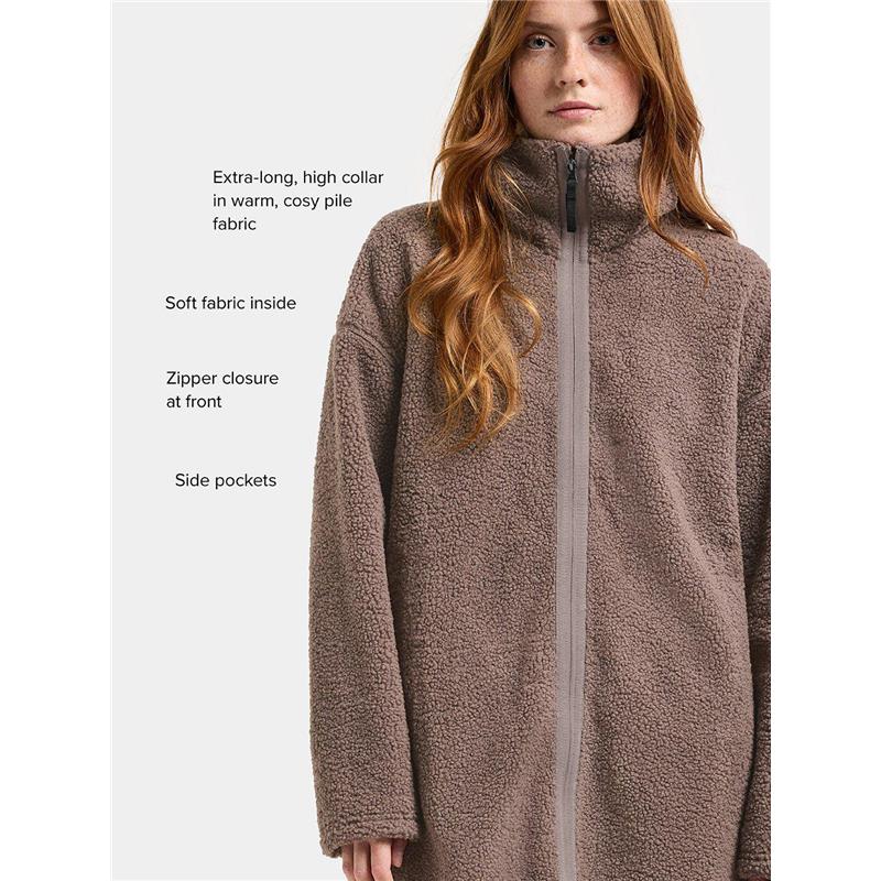 Ženska jopa JILL WNS FULLZIP Brown