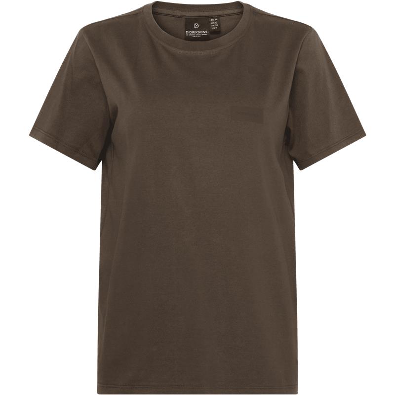 Ženska majica HOLLY WNS T-SHIRT Dark Mocha