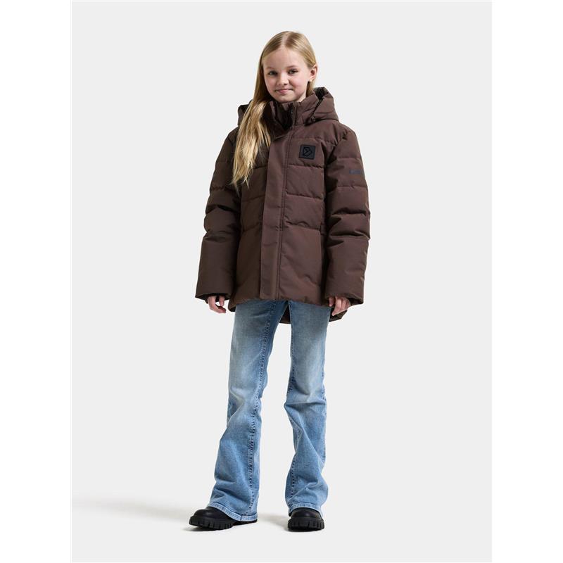 Otroška jakna SILIKAT KDS JACKET Shadow Brown