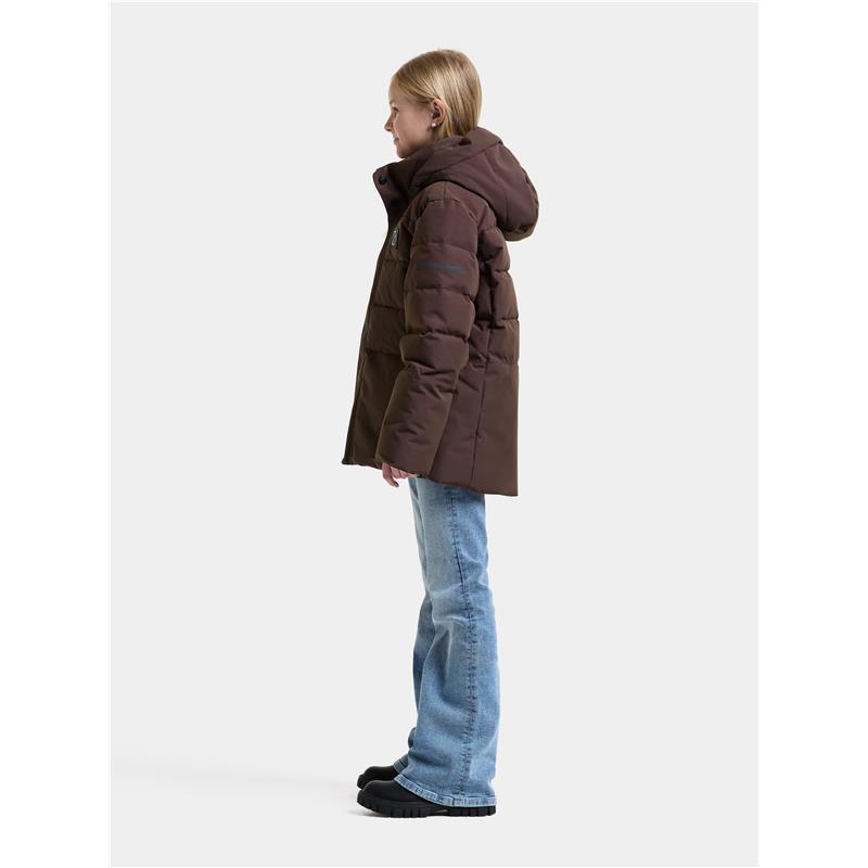 Otroška jakna SILIKAT KDS JACKET Shadow Brown