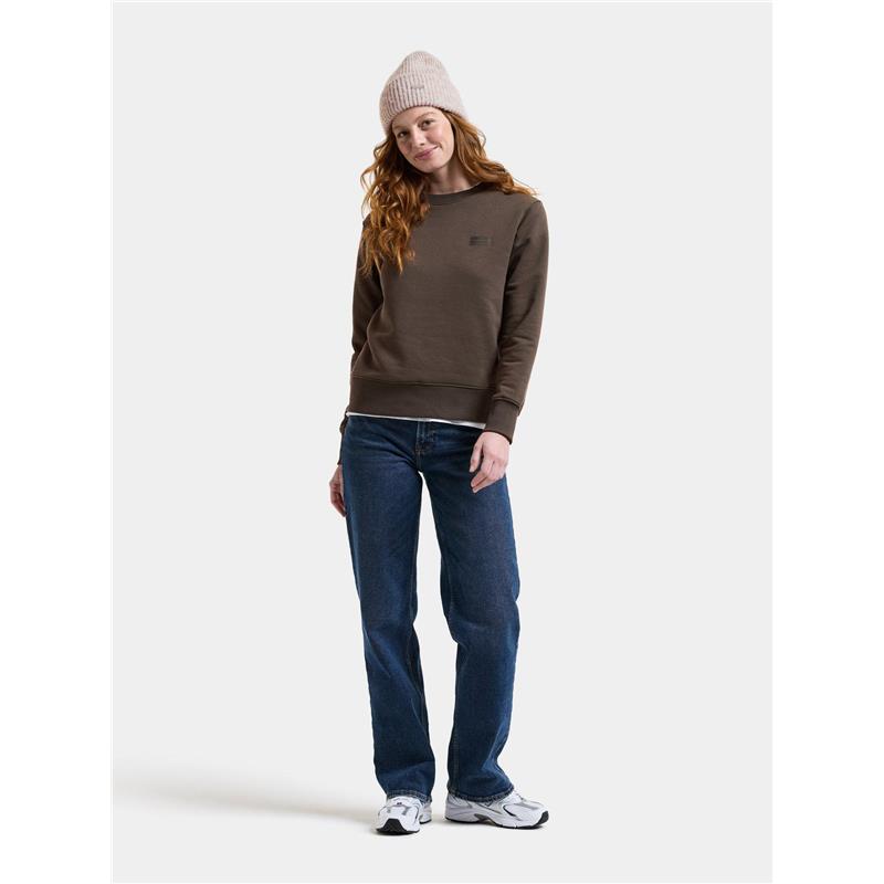Ženski pulover CALLIE WNS SWEATER Dark Mocha