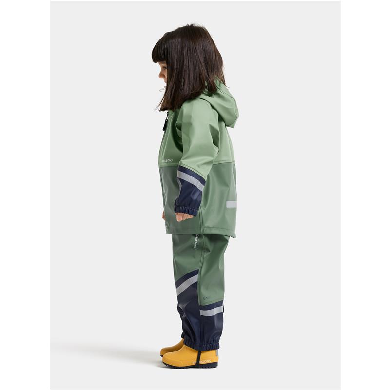 Dežni komplet WATERMAN KIDS SET 12 Sage Green