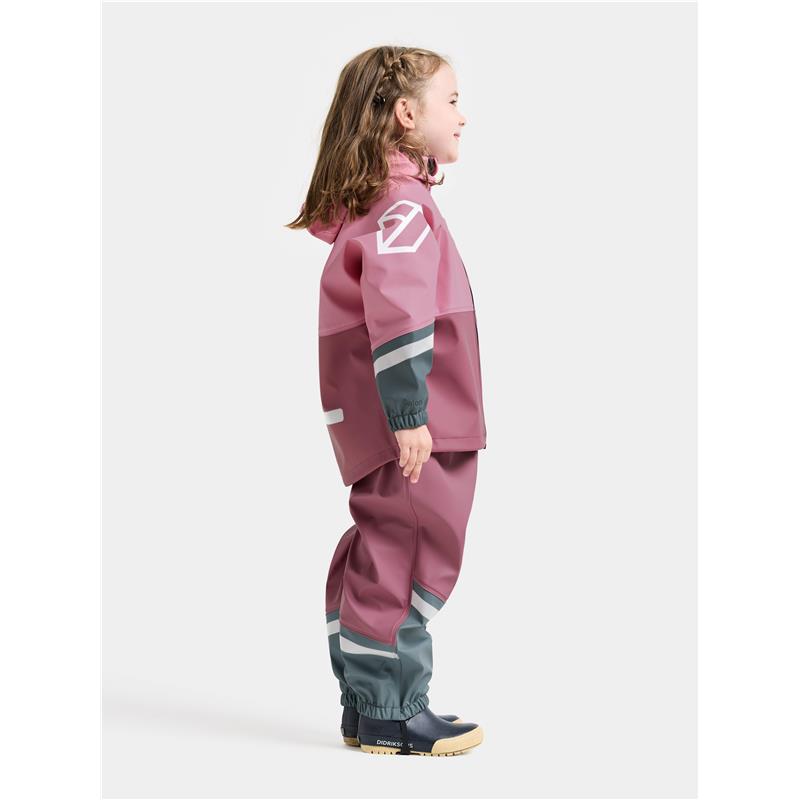 Dežni komplet WATERMAN KIDS SET 12 Light Heather Pink