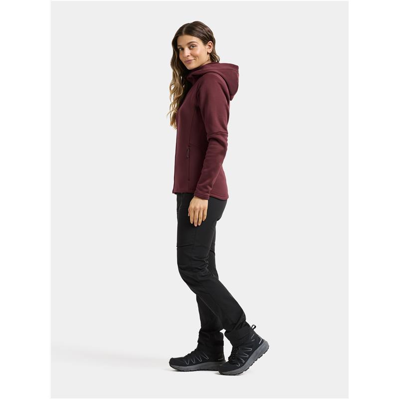 Ženska jopa ANNELI WNS FULLZIP 3 Old rust