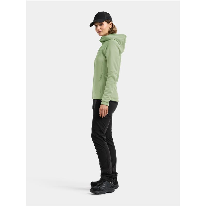 Ženska jopa ANNELI WNS FULLZIP 3 Light Moss