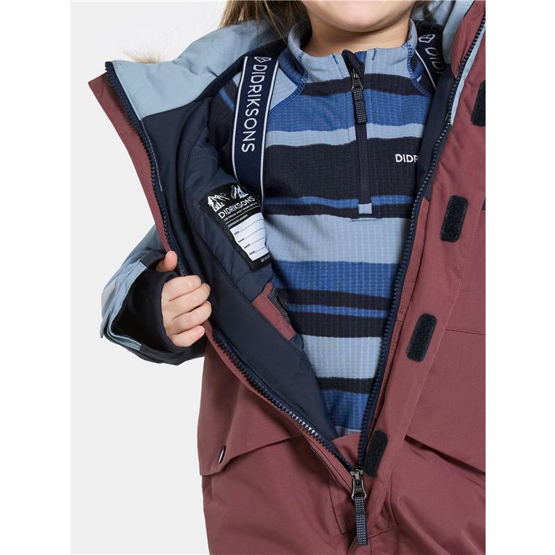 Dječji kombinezon BJÄRVEN KDS COVER 4 Crvena