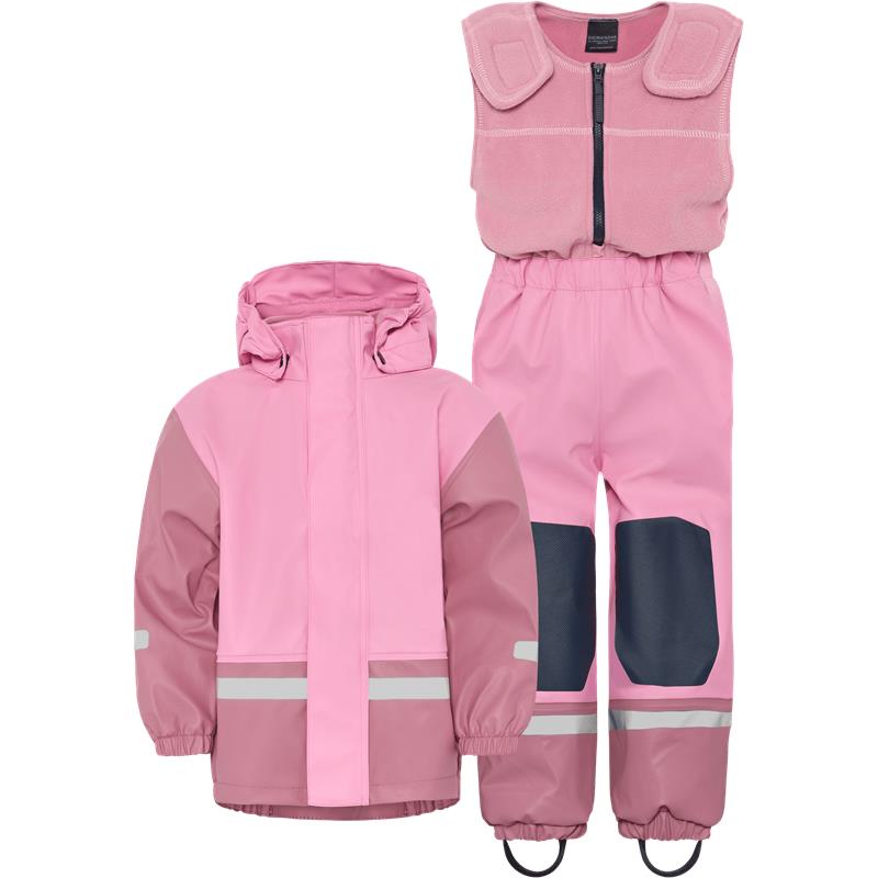 Dežni komplet BOARDMAN KIDS SET 12 Light Heather Pink