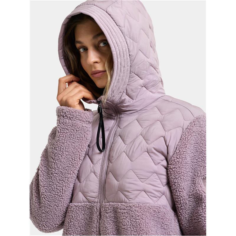 Ženska jopa BIBI WNS FULLZIP 2 Lilac Haze