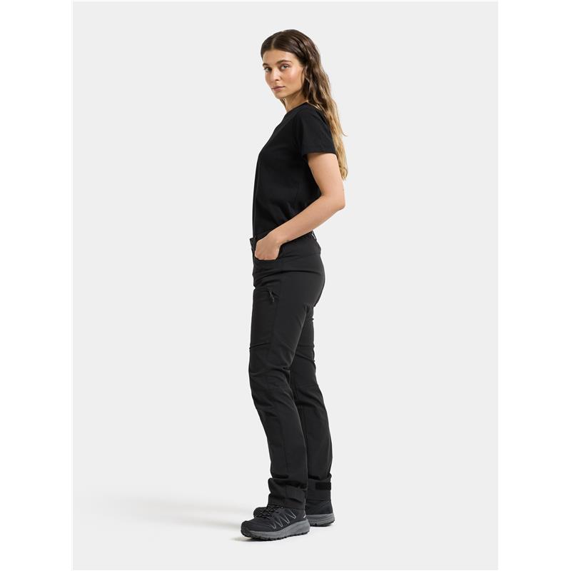 Ženske hlače TIND WNS PANTS Black