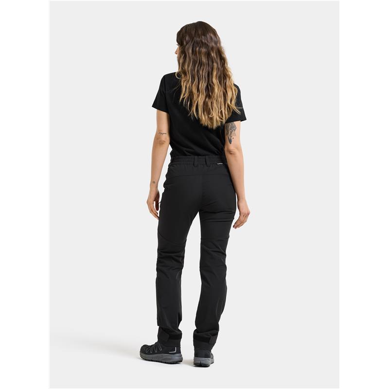 Ženske hlače TIND WNS PANTS Black