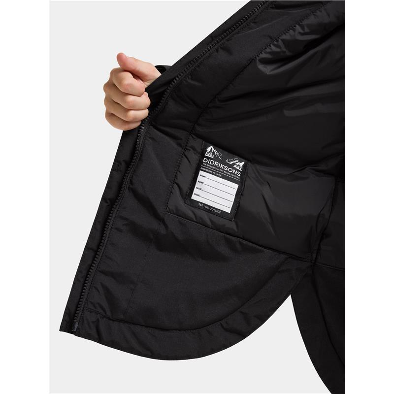 Otroška jakna ZIRRA KIDS JACKET Black