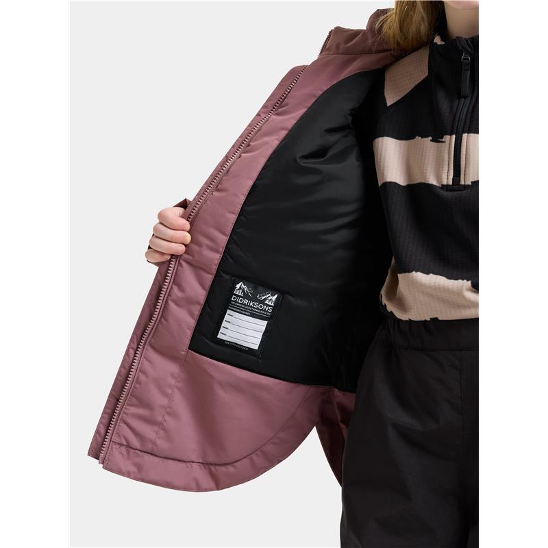 Otroška jakna ZIRRA KIDS JACKET Dulse Pink