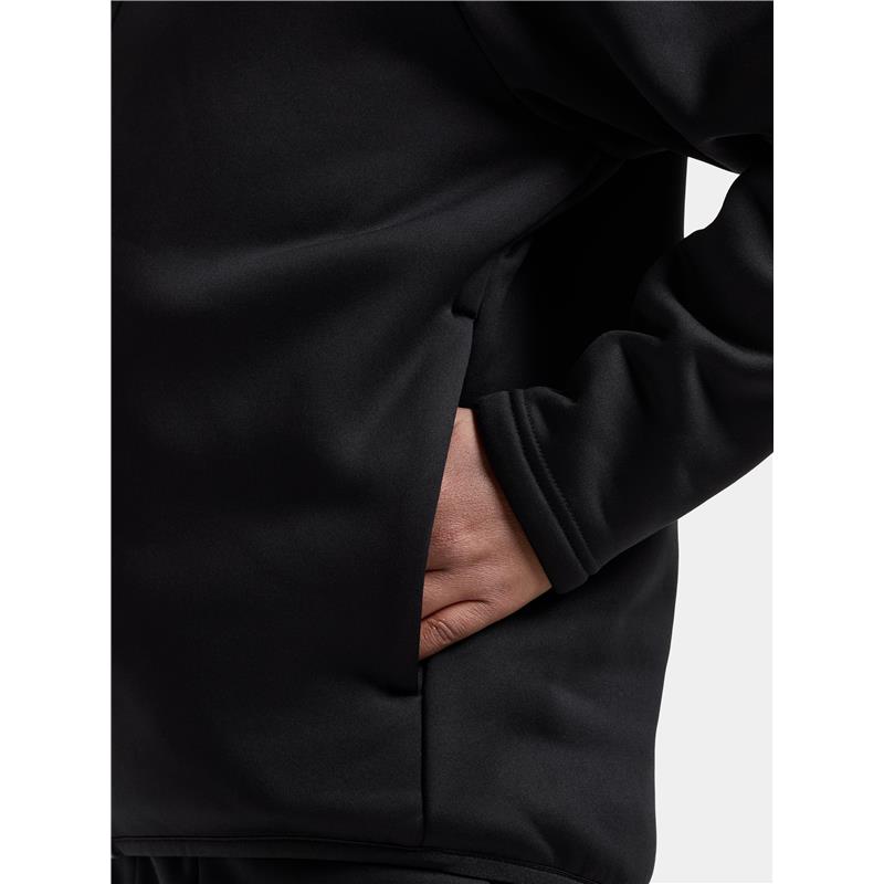 Otroška jopa ZONIT KIDS FULLZIP Black