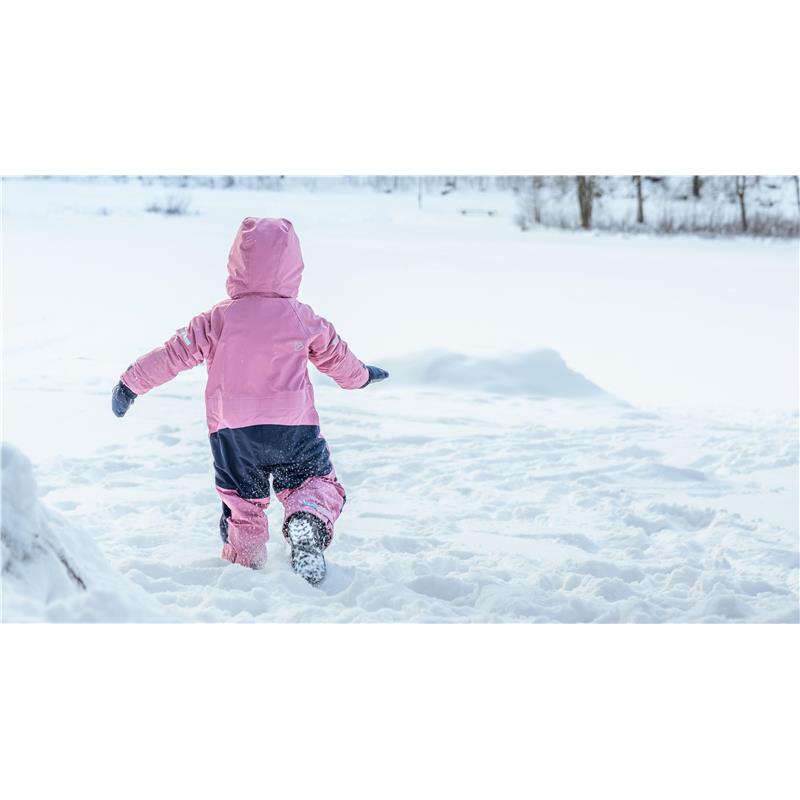 Otroški kombinezon FALKEN K COVERALL 2 Heather Pink