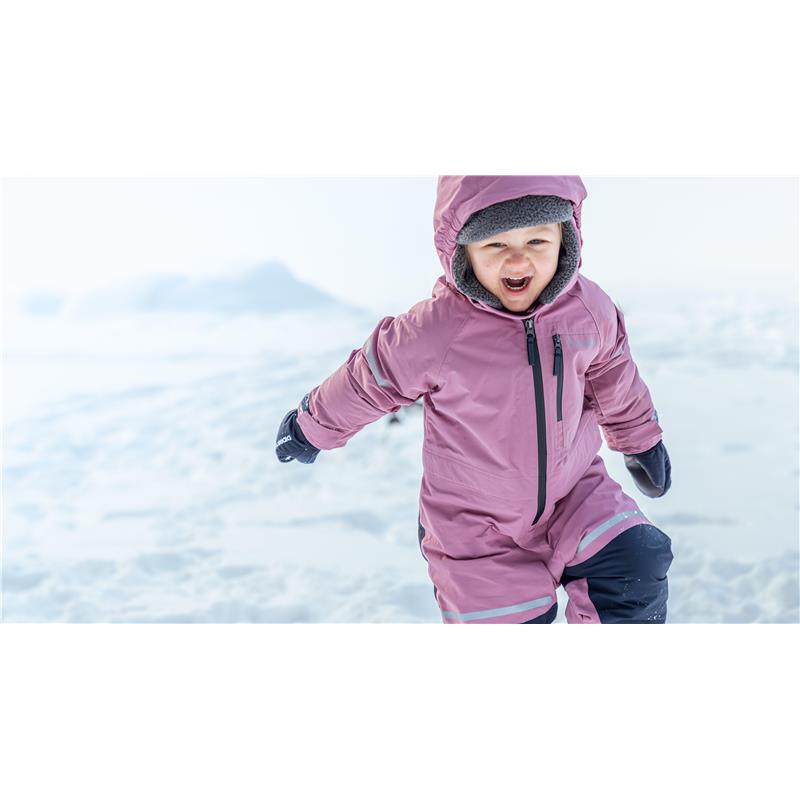 Otroški kombinezon FALKEN K COVERALL 2 Heather Pink