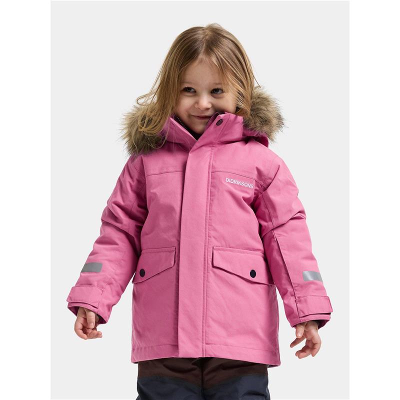 Otroška jakna BJÄRVEN KIDS PARKA 5 Heather Pink