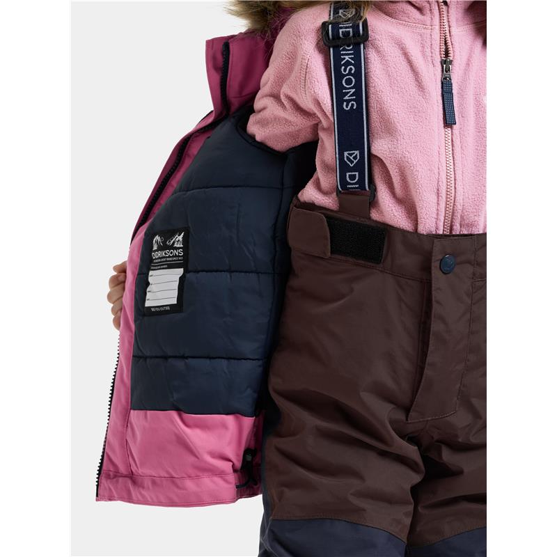 Otroška jakna BJÄRVEN KIDS PARKA 5 Heather Pink