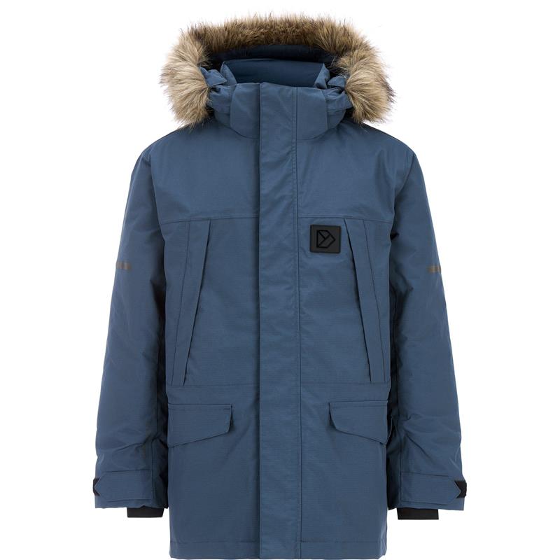 Otroška jakna SYLVIN KIDS PARKA 2 Mountain Blue