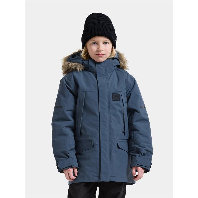 Otroška jakna SYLVIN KIDS PARKA 2 Mountain Blue