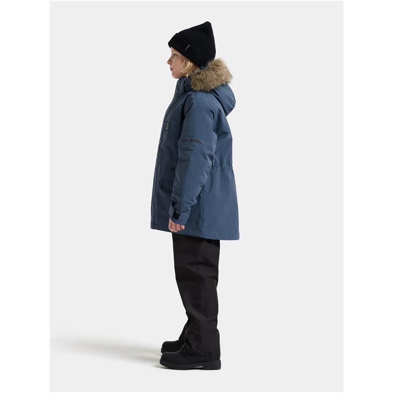 Otroška jakna SYLVIN KIDS PARKA 2 Mountain Blue