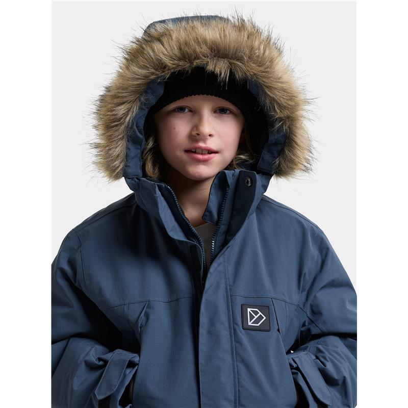 Otroška jakna SYLVIN KIDS PARKA 2 Mountain Blue