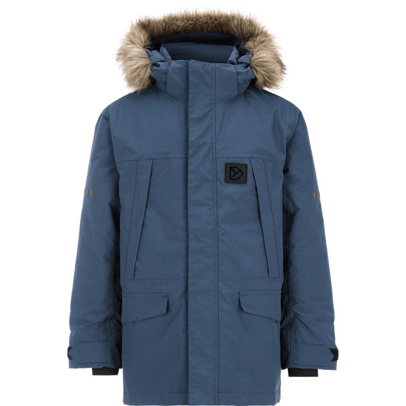 Otroška jakna SYLVIN KIDS PARKA 2 Mountain Blue