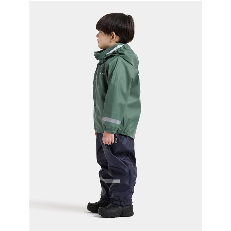 Dežni komplet SLASKEMAN KIDS SET 4 Dark Moss